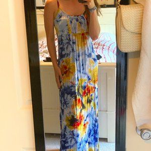 Calvin Klein Summer Floral Maxi Dress